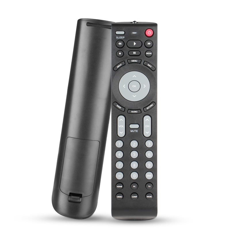 NKF RMT-JR01 Remote Control for JVC TV Remote Replacement EM32FL EM32T EM32TS EM39FT EM39T EM55FT EM28T BC50R JLC32BC3002 JLC37BC3000 JLC42BC3002 JLC47BC3000 - Image 1